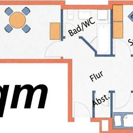 Apartment Nordseebrandung B2 1 Cuxhaven
